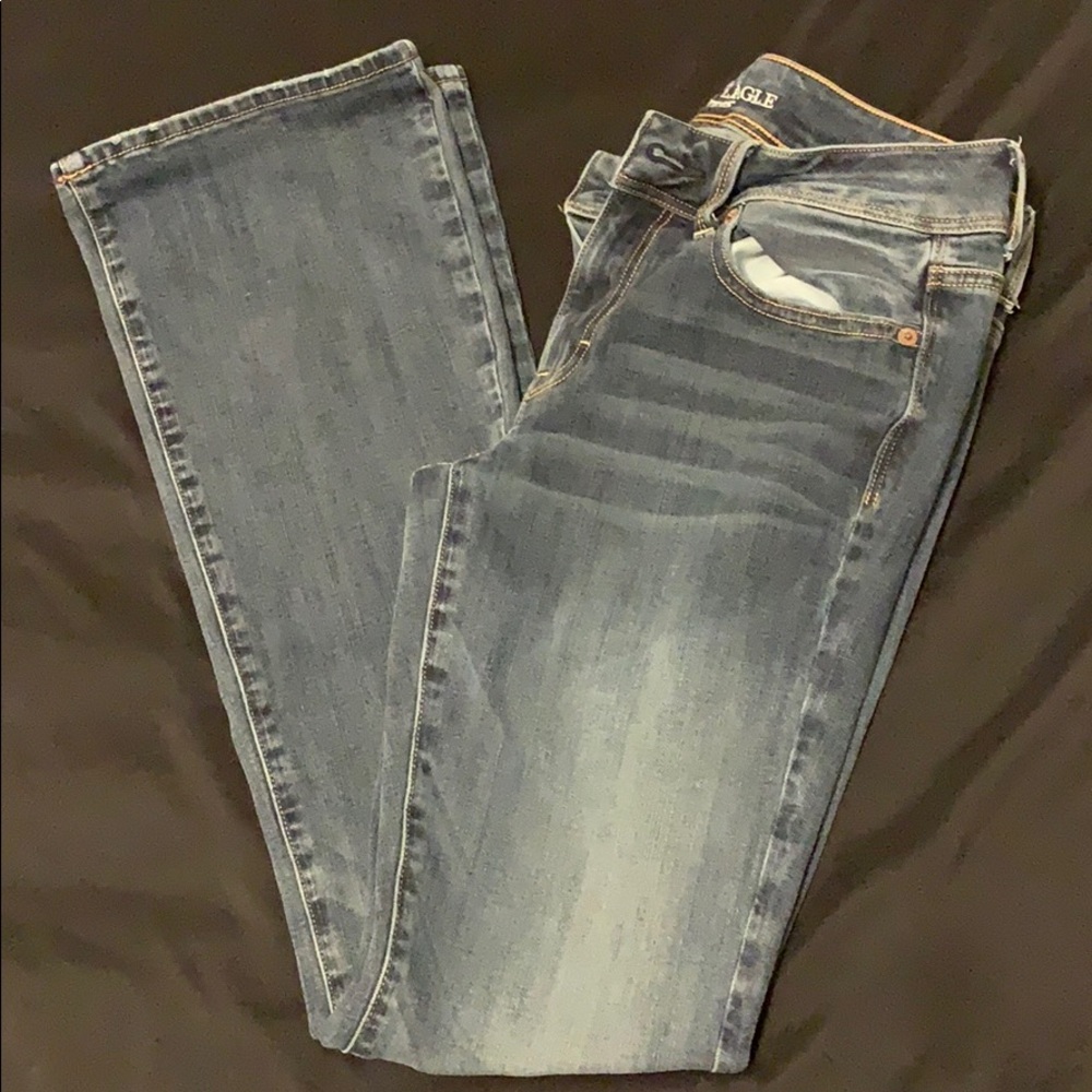 AE kick boot jeans